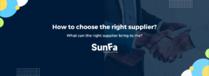 How to choose the right supplier Banner