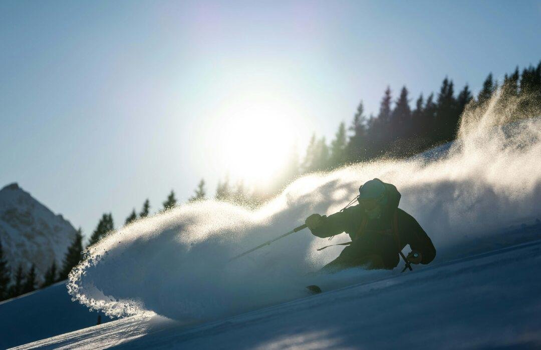 skier Banner