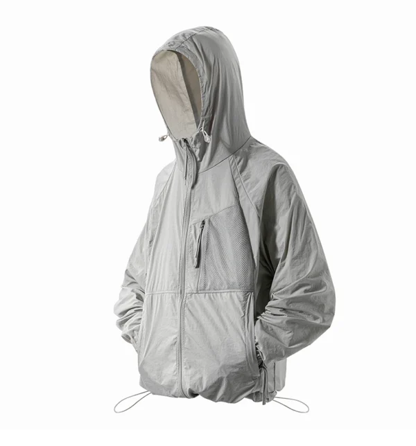 W02 Hooded Windbreaker Jacket - Image 5